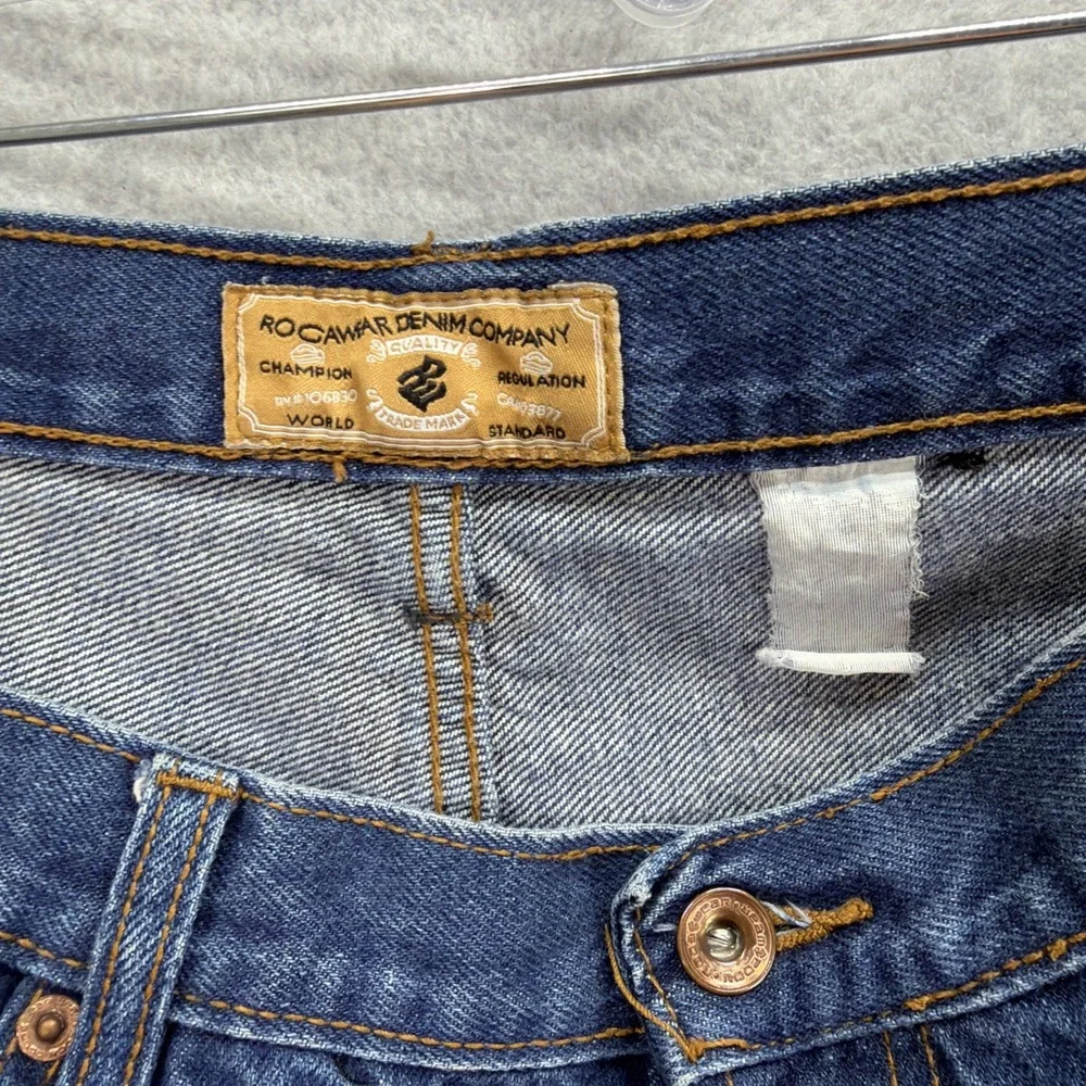 Rocawear‎ Jeans 40x32* Blue Denim Pants Jeans Hip Hop Grunge Skater Street Y2K
